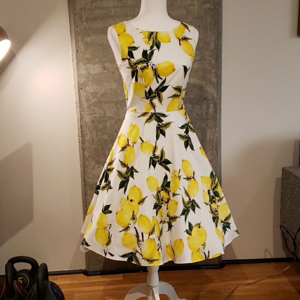 Retro Lemon Dress